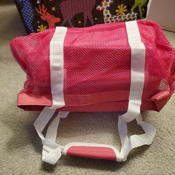 NEW T-Mobile Beach Cooler Tote Bag Insulated Mesh Drink Cold Carrier NIP - Picture 8 of 12